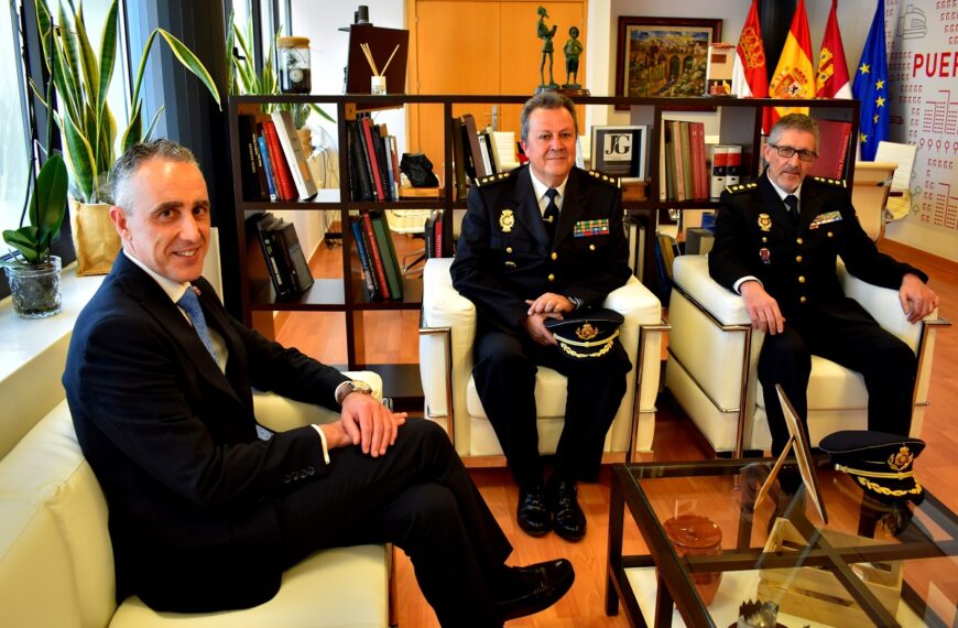 Miguel Ángel Ruiz muestra optimismo ante la gestión del nuevo Comisario para elevar la seguridad