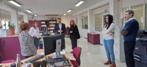 El subdelegado del Gobierno visita las oficinas del SEPE (Servicio Estatal Público de Empleo) de Ciudad Real