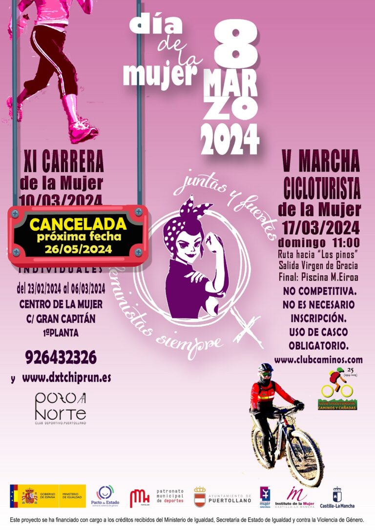 Cambio de Fecha: La Carrera de la Mujer se Posterga para el 26 de Mayo Debido a Pronóstico de Lluvia