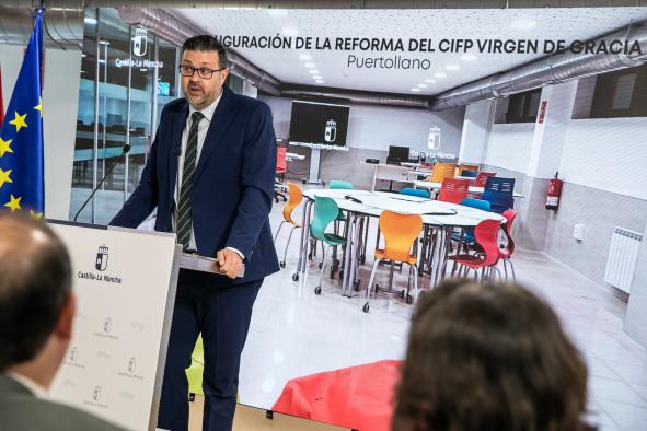 El CIFP ‘Virgen de Gracia’ de Puertollano será financiado con más de 180.000 euros para impulsar tres proyectos de innovación.
