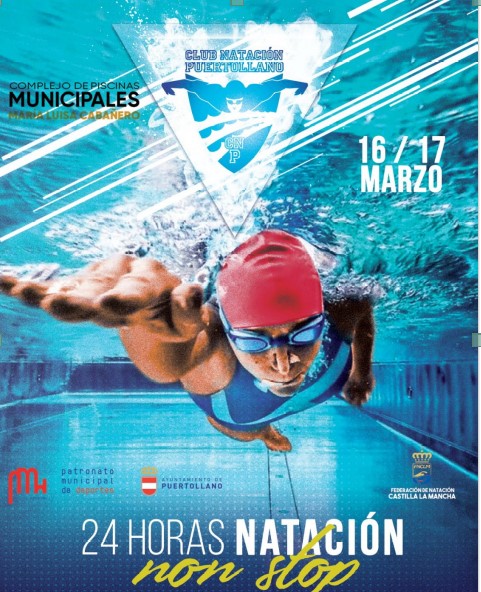 La Tercera Edición del Evento ’24 Horas Non Stop Nadando en Puertollano’ Contará con la Participación de Más de 200 Nadadores