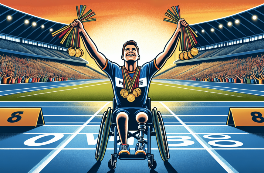 El atleta paralímpico de Puertollano triunfa con ocho medallas en el Campeonato Nacional FEDDI de Atletismo