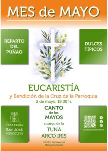 Celebración y Folklore: La Bendición de la Cruz de Mayo en la Parroquia de San José con Mayos, Dulces, Puñao y Zurra