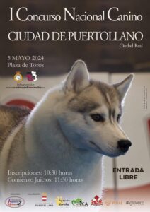I Concurso Nacional Canino será el broche de oro en la Clausura de la Feria de Mayo en Puertollano