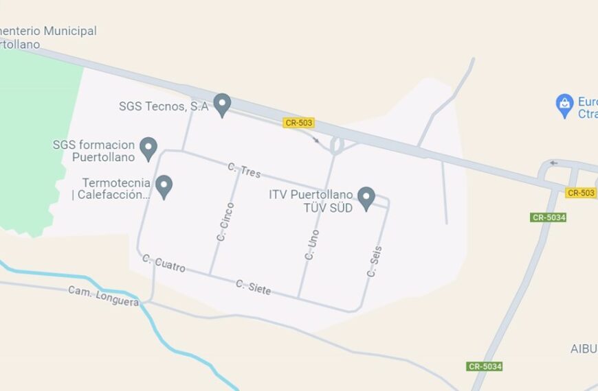 Incendio neutralizado en Puertollano: bomberos extinguen las llamas de un camión con carga peligrosa