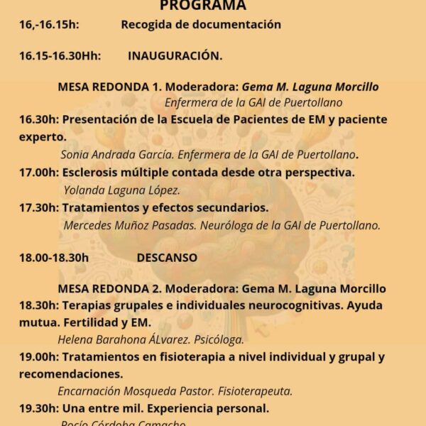 Avances y Vivencias en el Manejo de la Esclerosis Múltiple: Un Encuentro de Tratamientos, Terapias y la Inauguración de la Escuela de Pacientes