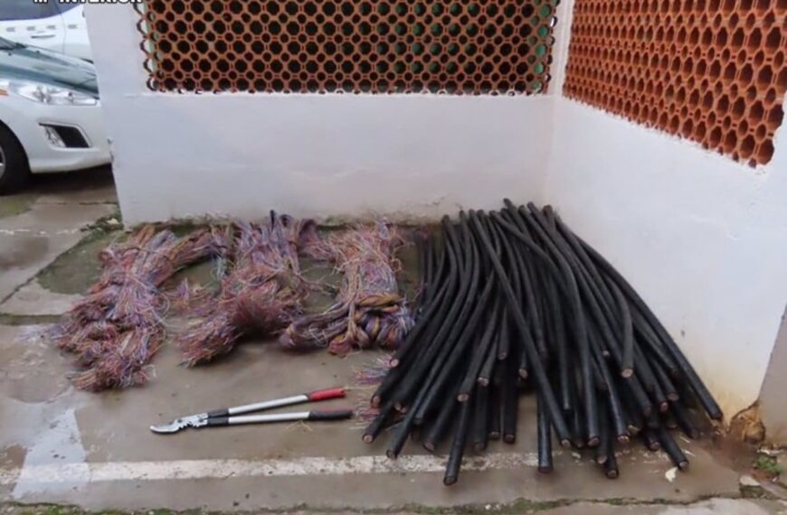 Catorce Arrestados por la Oleada de Hurtos de Cable de Cobre en Puertollano
