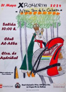Celebración del Décimo Aniversario de la Romería de la Real Cofradía de la Virgen de la Cabeza en la Dehesa Boyal el 31 de Mayo