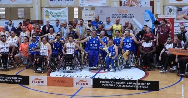El equipo de Puertollano se corona subcampeón de la Primera División en baloncesto en silla de ruedas y se destaca en la Final Four por el ascenso a la División de Honor