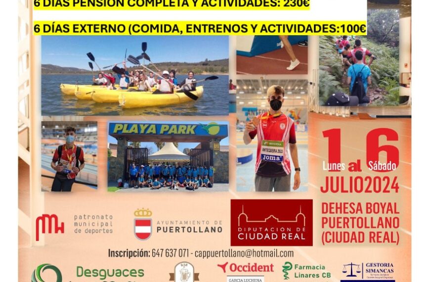 Inscripciones en Marcha para el V Clinic-Campus de Perfeccionamiento Atlético