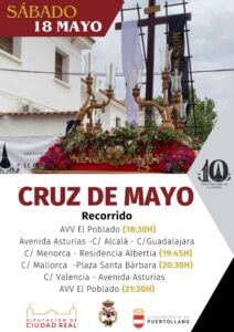 Veintena de niños llevarán a costal la tradicional Cruz de Mayo de ‘El Capirote’