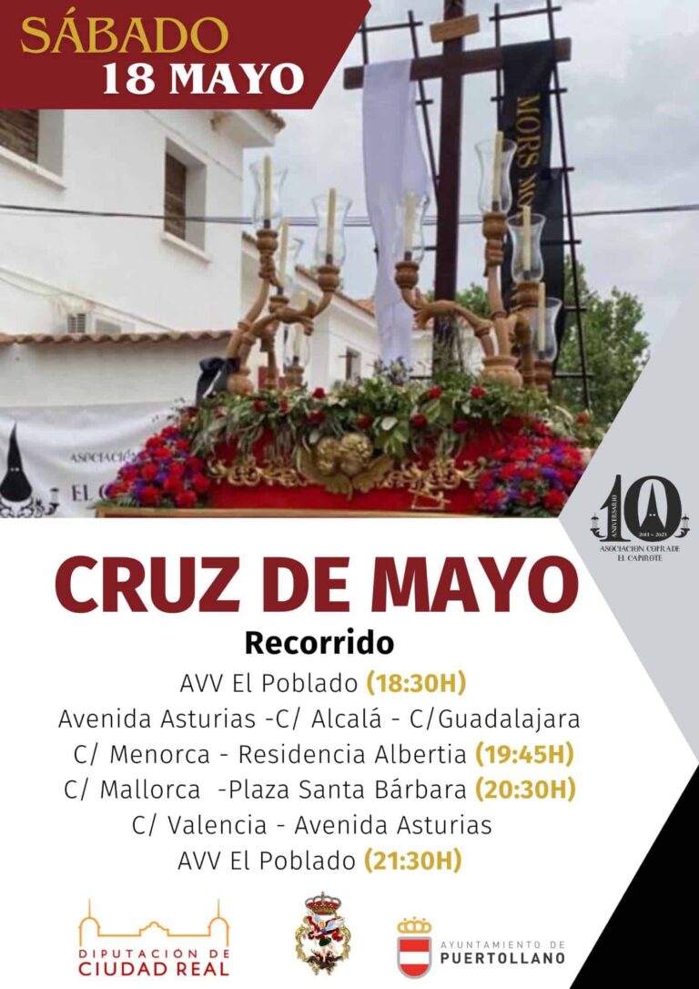 Veintena de niños llevarán a costal la tradicional Cruz de Mayo de ‘El Capirote’