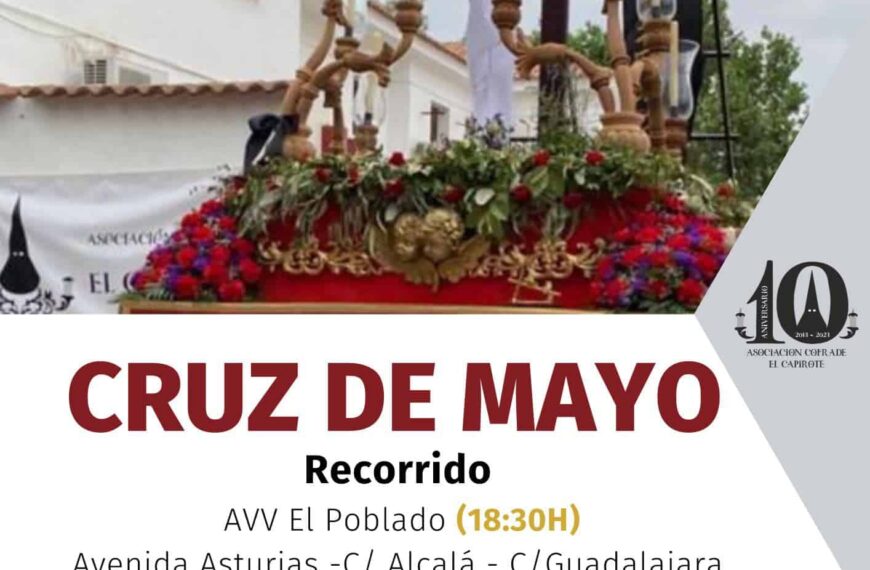 Veintena de niños llevarán a costal la tradicional Cruz de Mayo de ‘El Capirote’