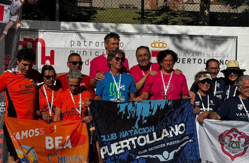 El Club Natación Puertollano Triunfa y Culmina el Campeonato Regional Máster con Éxito Rotundo