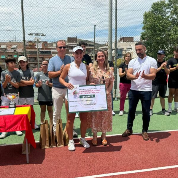 María José Luque se consagra en el VII Torneo Santo Voto de tenis femenino absoluto