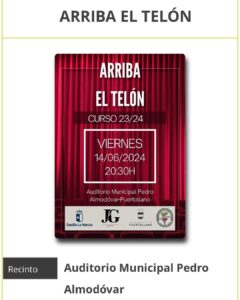 Sold Out: El Conservatorio de Danza Clausura con Éxito el Curso con su espectáculo ‘Arriba el Telón’