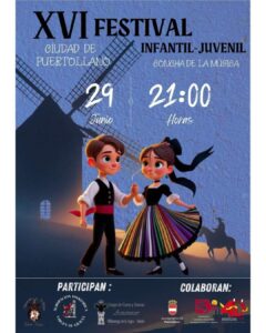 El Encanto de la Tradición: Puertollano, Almagro y Toledo Protagonizan el XVI Festival Infantil-Juvenil de Folklore