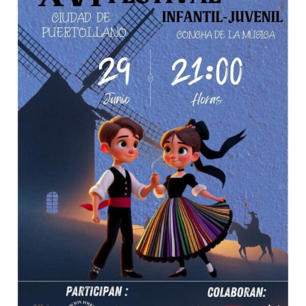 El Encanto de la Tradición: Puertollano, Almagro y Toledo Protagonizan el XVI Festival Infantil-Juvenil de Folklore