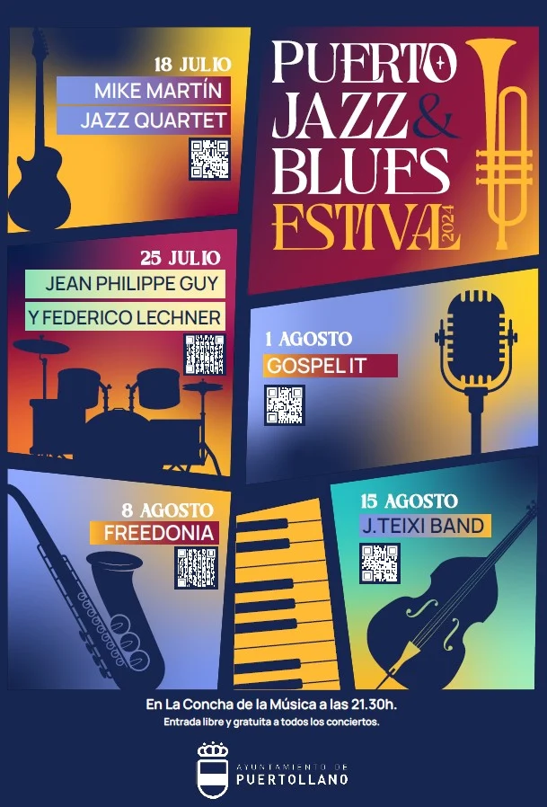 Jueves de Melodías: Puertollano Anuncia su Segunda Edición del Mes del Jazz y Blues a Partir del 18 de Julio