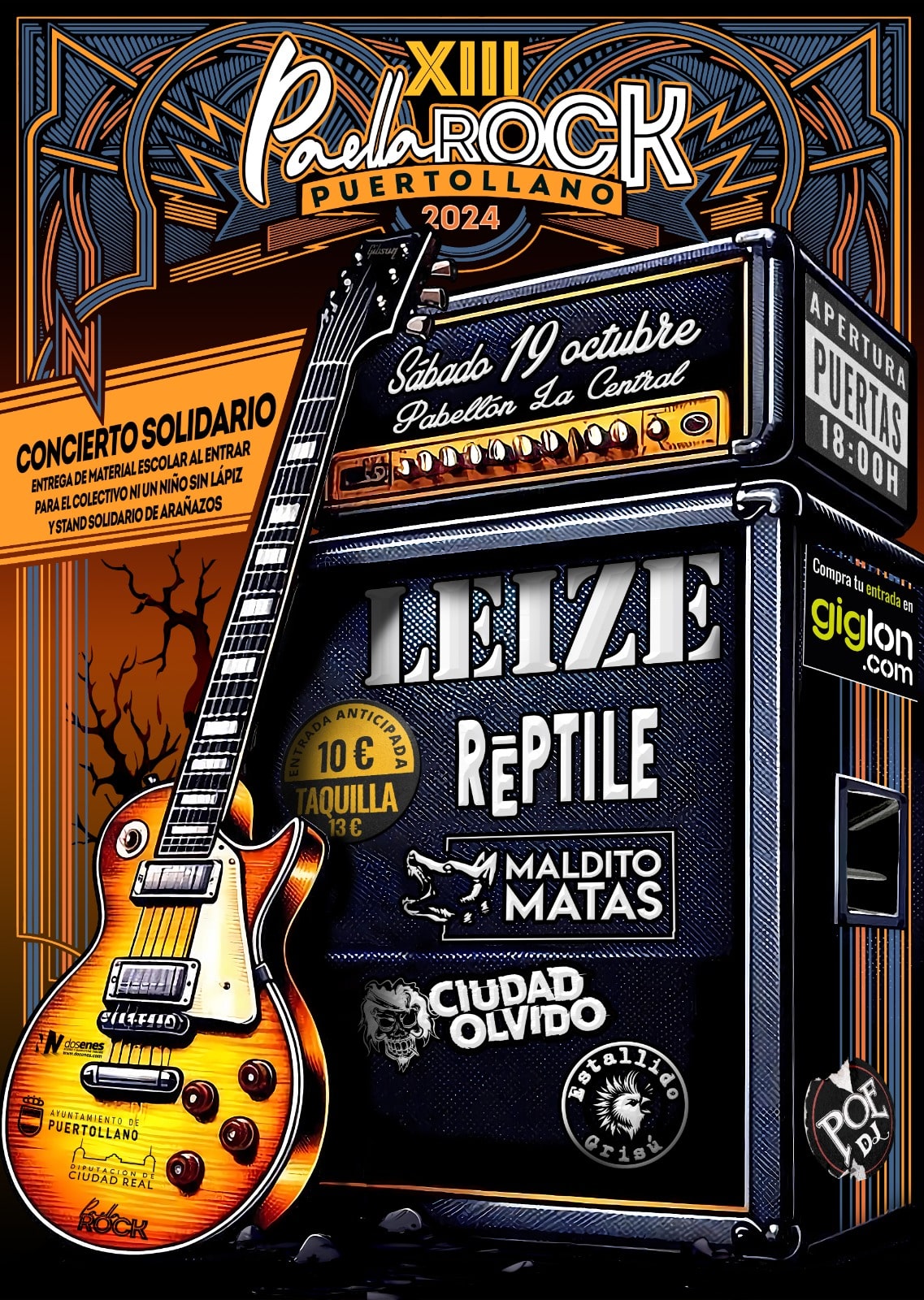 Finaliza la Preventa para la Duodécima Edición del Paella Rock en Diversos Puntos de Venta