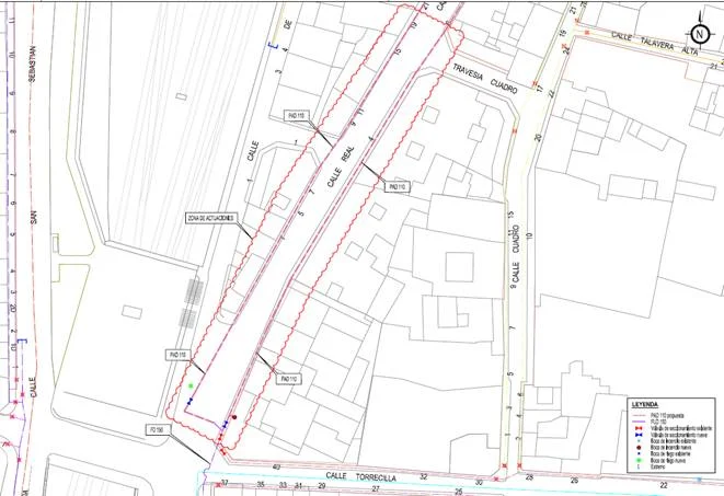 Comienzan las Obras para Modernizar la Infraestructura de Agua en la C/ Real y Mejoras en la Regulación de Presión en la calle Conde Valmaseda
