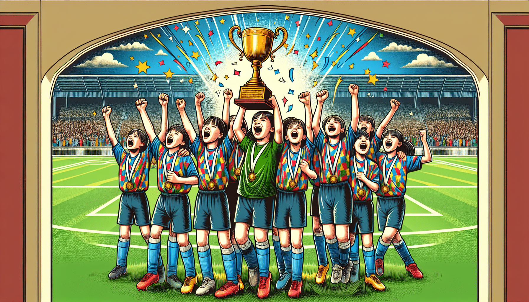 La selección provincial sub 12 se corona en el I Torneo Femenino del CD Manchego