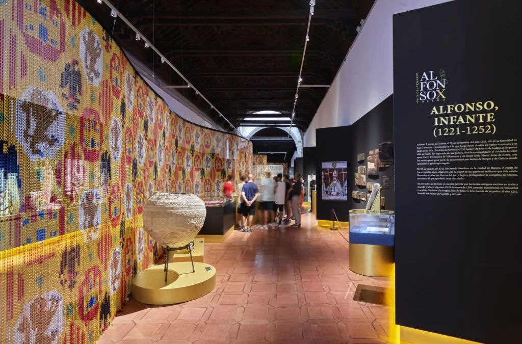 El montaje de la exposición sobre el VIII Centenario de Alfonso X fue una de las claves de su éxito