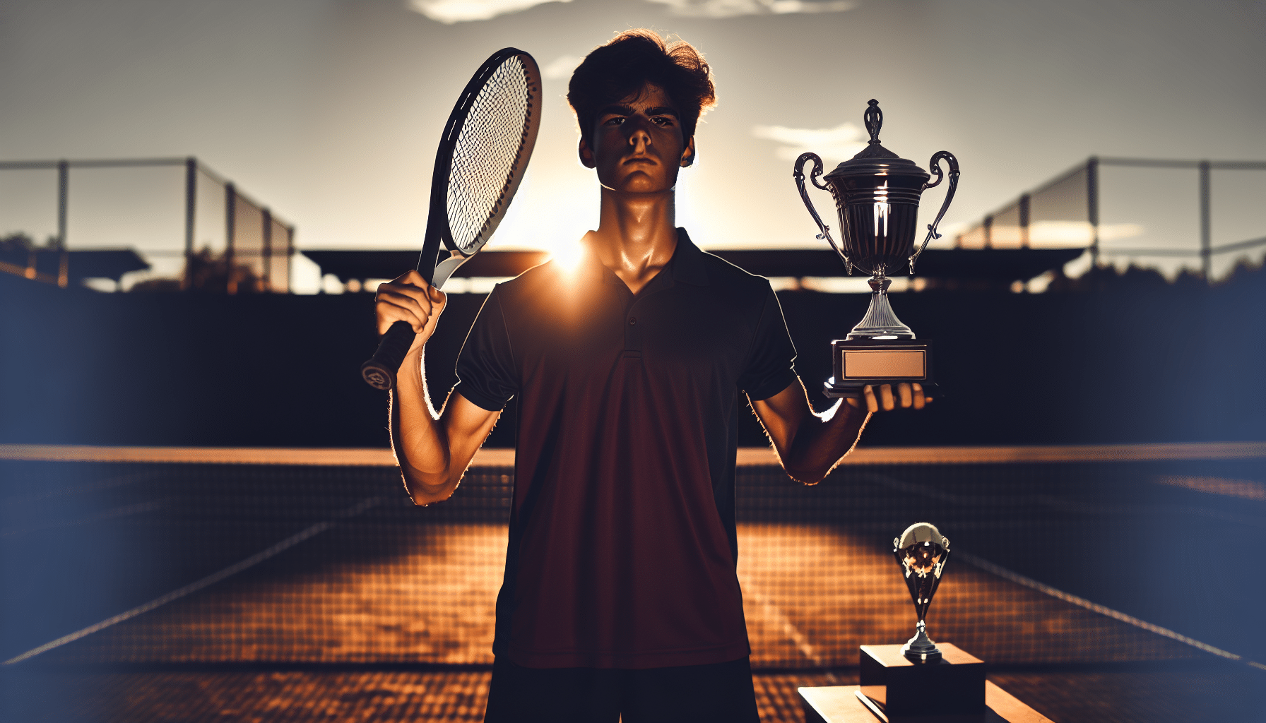 Sergio Sánchez alcanza el subcampeonato en el provincial cadete de tenis