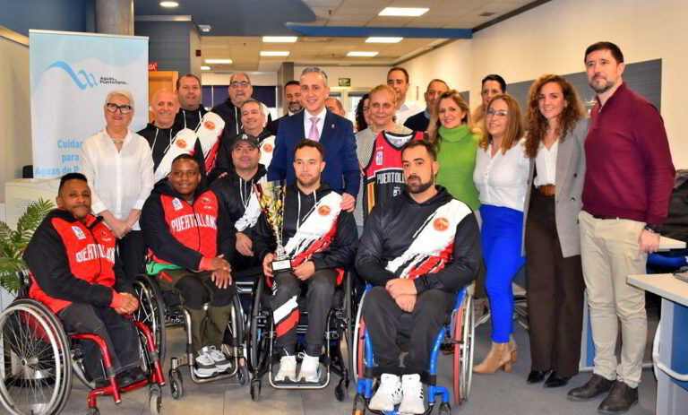 Aguas de Puertollano Expresa su Reconocimiento a los Campeones del BSR Amiab
