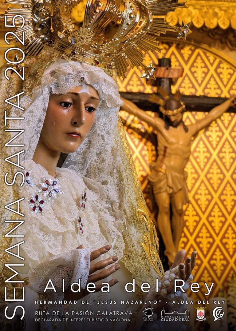 Aldea del Rey se dispone a celebrar su Semana Santa 2025