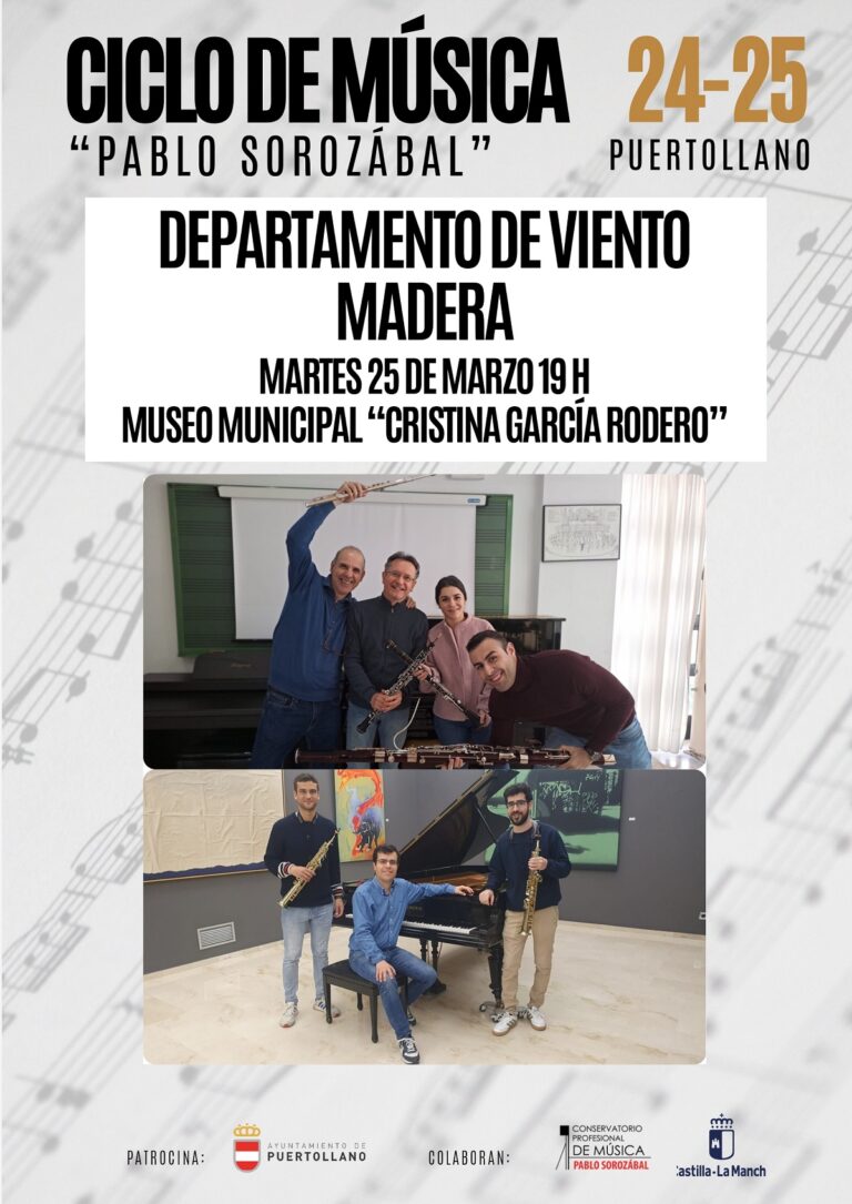 Concierto de viento madera en el Conservatorio: Un viaje musical desde Mozart y Haydn hasta la Primavera Porteña de Piazzolla