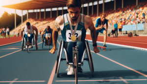 Miguel Alves consigue tres medallas de oro en el Campeonato Regional de Atletismo Adaptado