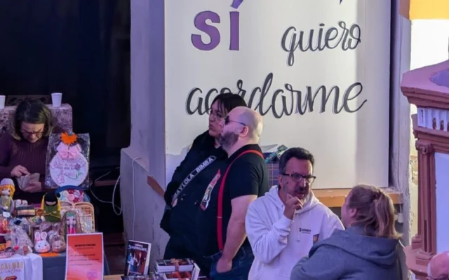 Gran éxito de la Feria del Libro de Bustares que se ha celebrado en Semana Santa