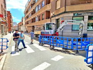 Clausura Matutina de la Calle Cruces por Obras Este Jueves