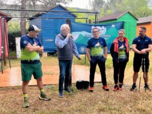 El Gobierno regional aplaude la marcha nórdica de Troncha Cerros que une deporte y naturaleza en Puertollano