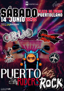 La Noche del Rock Auténtico de los 80: Baron Rojo y Obús Conciertan en Puerto Riders el 14 de Junio