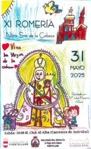 La XI Romería de la Cofradía de la Virgen de la Cabeza será celebrada el 31 de Mayo hacia la Dehesa Boyal