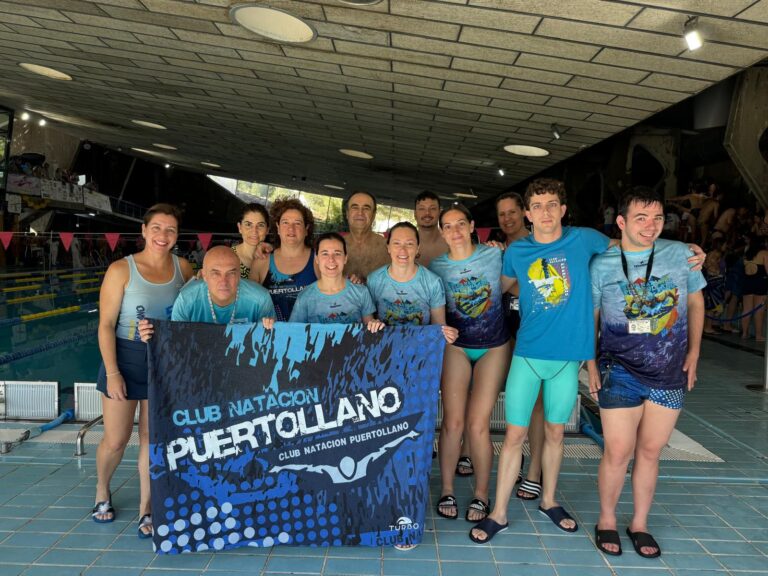 Nadadores del Club Natación Puertollano Participan en la Quinta Jornada de la Liga Territorial Máster en Tomelloso