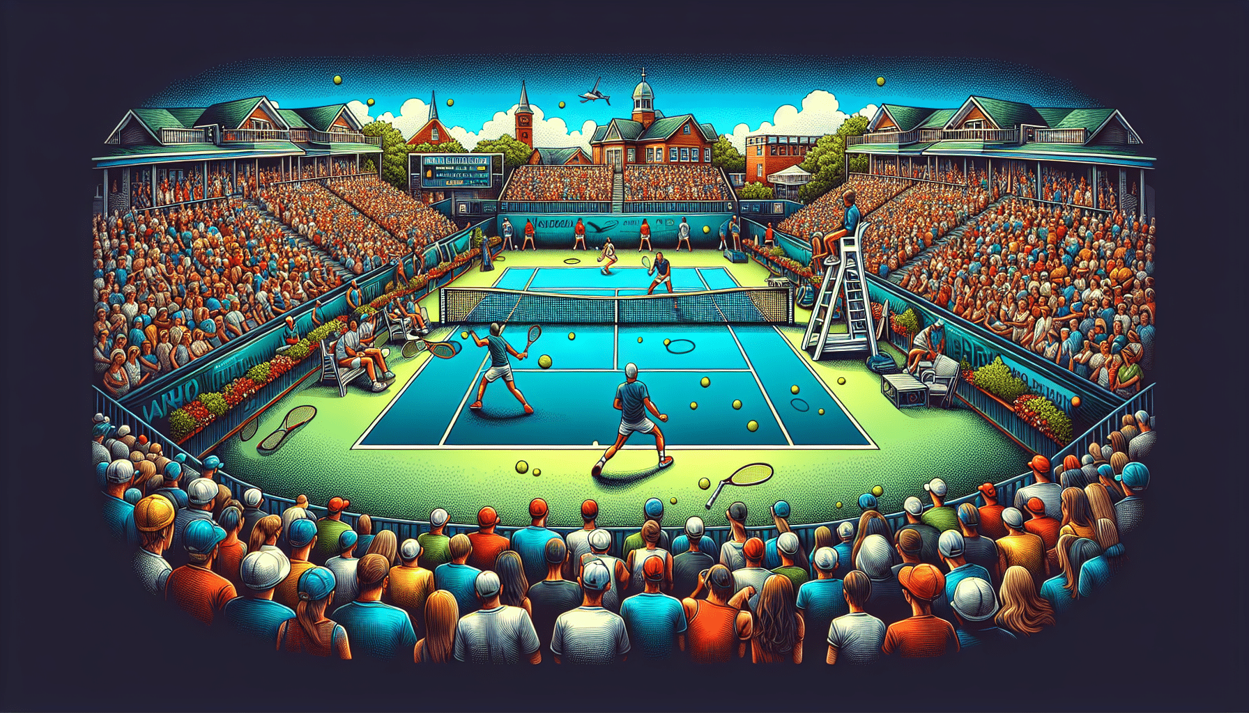 Valdepeñas celebra el campeonato provincial de tenis absoluto con gran participación y competitividad entre los mejores jugadores