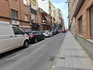 Comienzo de las obras de modernización del sistema de suministro de agua en la calle San Pedro por parte del Ayuntamiento de Puertollano