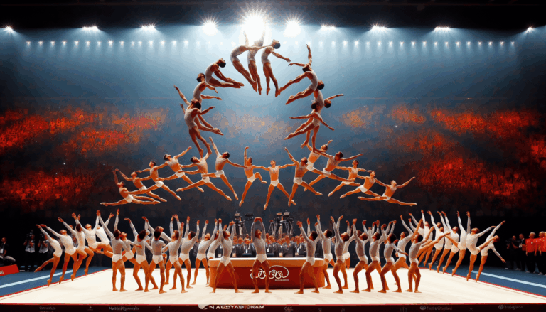 El emocionante enfrentamiento entre CD Aerobics y 2.0 Puertollano: un modelo de inclusión en el II Torneo Nacional de Gimnasia