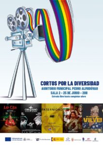 La Concejalía de Igualdad y el Centro de la Mujer Presentan una Muestra de Cortometrajes LGTBI en Pro de la Diversidad y Contra la Intolerancia Este Miércoles