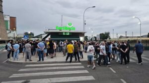 Trabajadores de Fertiberia retoman las jornadas de huelga contra el ERE con un seguimiento «masivo»