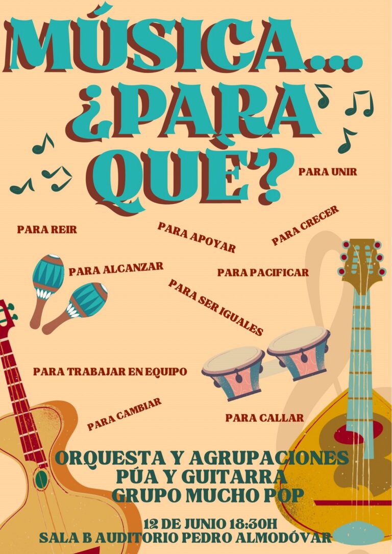 Unión de Cuerdas: La orquesta de púa y guitarra junto a Mucho Pop en el concierto ‘Música…¿para qué?’