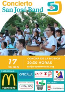 ¡La música conecta Puertollano! San José Band cierra el curso con un concierto que no te puedes perder