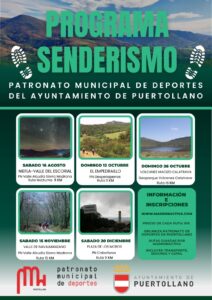 Participación máxima alcanzada en la primera ruta de senderismo organizada por el Patronato Municipal de Deportes