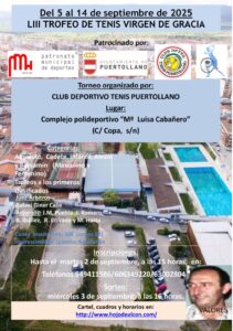 ¡Gran Competencia! LIII Torneo de Tenis Virgen de Gracia en Puertollano