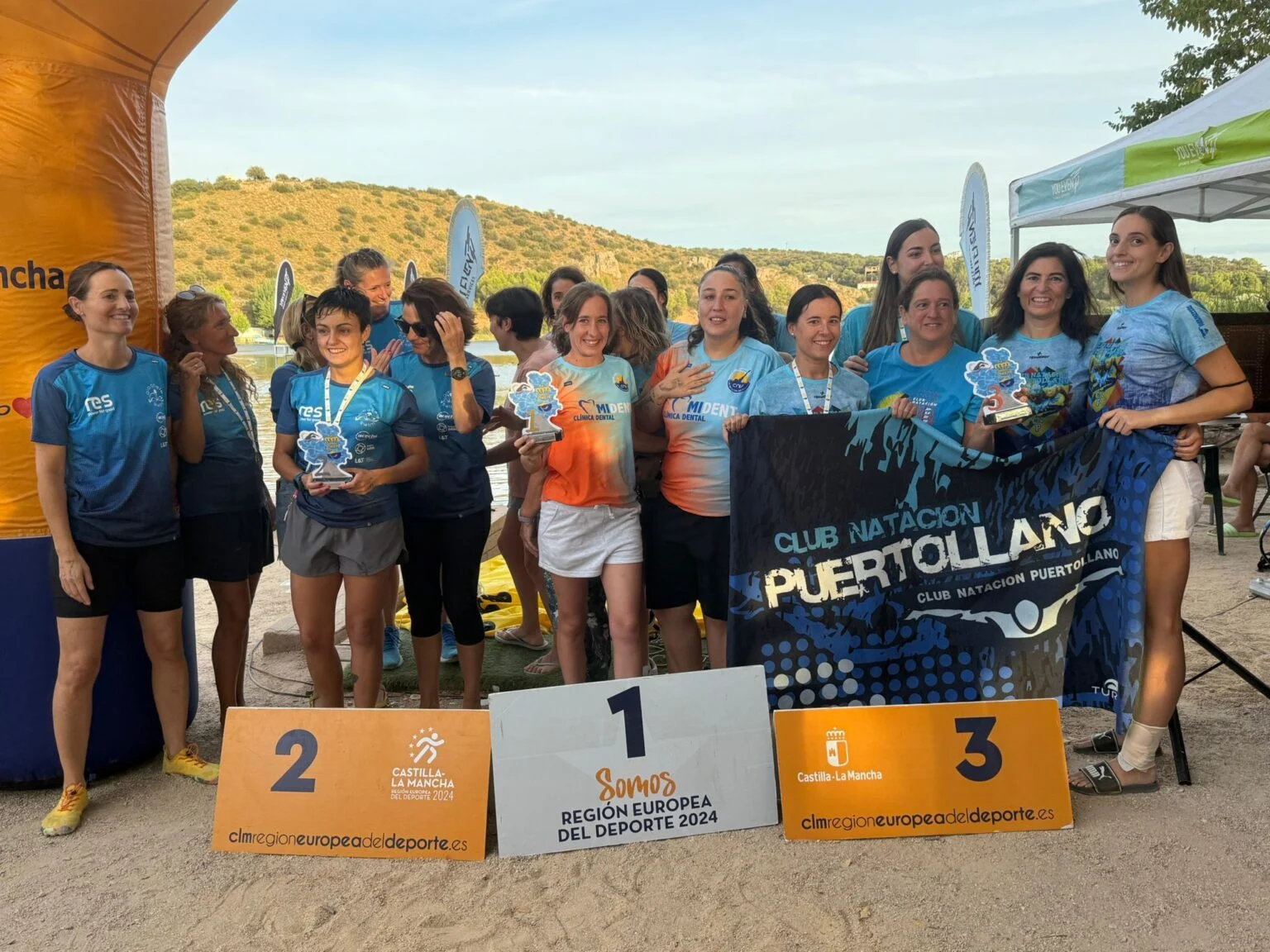 Éxitos Acuáticos: El Club Natación Puertollano Triunfa en el VII Campeonato de Castilla La Mancha en Lagunas de Ruidera