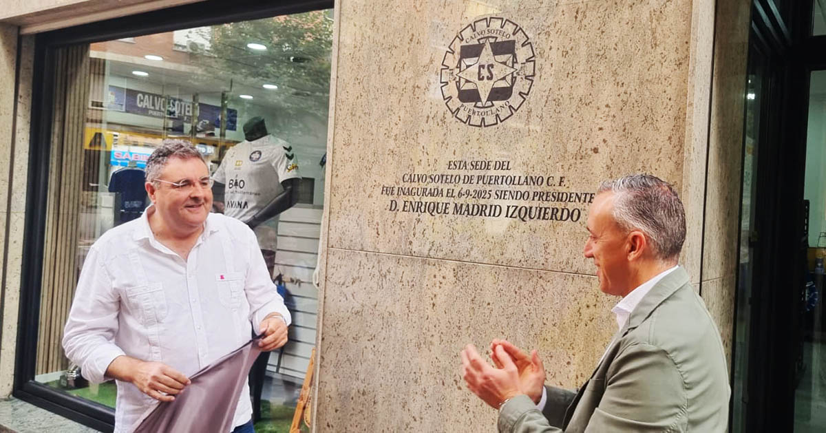 Inauguración de la Nueva Sede del Calvo Sotelo CF: El Epicentro del Fútbol en Puertollano