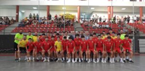 Inauguración de la Temporada del Puertollano Fútbol Sala en el Estadio Antonio Rivilla